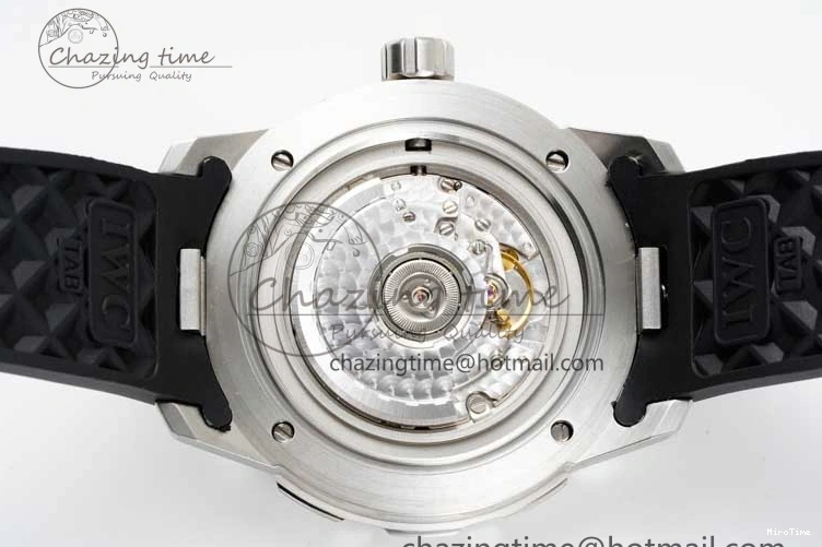 MIROTIME 0426 Aquatimer Automatic SS RSF 1:1 Best Edition White Orange Dial on Black Rubber Strap A Supportive 7069